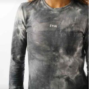 Charcoal Hendrix Zyia Long Sleeve T